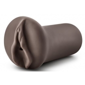 Коричневый мастубратор-вагина Nicole s Kitty - Blush Novelties - в Пушкино купить с доставкой