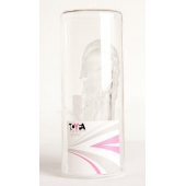 Прозрачная гелевая насадка с клиторальным отростком - 13 см. - Toyfa Basic - в Пушкино купить с доставкой