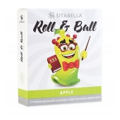 Стимулирующий презерватив-насадка Roll   Ball Apple - Sitabella - купить с доставкой в Пушкино