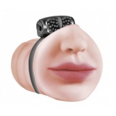 Мастурбатор-ротик с виброкольцом Satisfaction Beloved - Lola Games - в Пушкино купить с доставкой