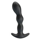 Черный анальный стимулятор простаты с вибрацией Special Anal Massager - 14,5 см. - Baile - в Пушкино купить с доставкой