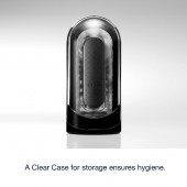 Черный мастурбатор Flip Zero - Tenga - в Пушкино купить с доставкой