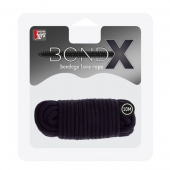 Черная веревка для связывания BONDX LOVE ROPE - 10 м. - Dream Toys - купить с доставкой в Пушкино