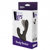 Чёрный массажер простаты с 2 моторами BOOTY ROCKER - Dream Toys - в Пушкино купить с доставкой