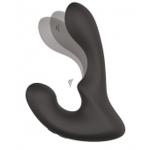 Чёрный массажер простаты с 2 моторами BOOTY ROCKER - Dream Toys - в Пушкино купить с доставкой