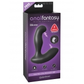 Черный массажер простаты Electro Stim Prostate Vibe с электростимуляцией - 13,3 см. - Pipedream - купить с доставкой в Пушкино