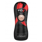 Мастурбатор-ротик Vibrating Oral Stroker - Pipedream - в Пушкино купить с доставкой