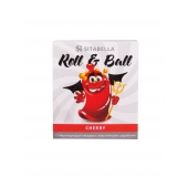 Стимулирующий презерватив-насадка Roll   Ball Cherry - Sitabella - купить с доставкой в Пушкино