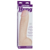 Огромная насадка-реалистик Vac-U-Lock Realistic Hung - 31,7 см. - Doc Johnson - купить с доставкой в Пушкино