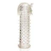 Закрытая прозрачная насадка на пенис Crystal Sleeve Faraon - 13,5 см. - Erowoman-Eroman - в Пушкино купить с доставкой