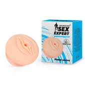 Телесная насадка-вагина на помпу - Sex Expert - в Пушкино купить с доставкой