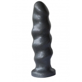 Черная насадка на трусики харнесс Platinum - 16 см. - LOVETOY (А-Полимер) - купить с доставкой в Пушкино
