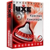 Презерватив LUXE  Exclusive   Красный Камикадзе  - 1 шт. - Luxe - купить с доставкой в Пушкино