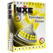 Презерватив LUXE  Exclusive  Кричащий банан  - 1 шт. - Luxe - купить с доставкой в Пушкино
