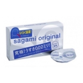 Ультратонкие презервативы Sagami Original QUICK - 6 шт. - Sagami - купить с доставкой в Пушкино