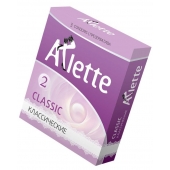 Классические презервативы Arlette Classic - 3 шт. - Arlette - купить с доставкой в Пушкино