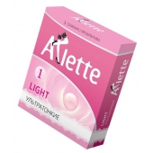 Ультратонкие презервативы Arlette Light - 3 шт. - Arlette - купить с доставкой в Пушкино