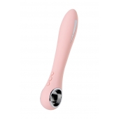 Розовый силиконовый вибратор с электростимуляцией GALVANI VIBE - 21 см. - ToyFa - купить с доставкой в Пушкино