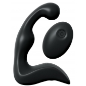 Черный вибромассажер простаты с пультом ДУ Control P-Spot Pro - Pipedream - в Пушкино купить с доставкой