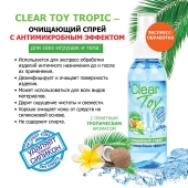 Очищающий спрей для игрушек CLEAR TOY Tropic - 100 мл. - Биоритм - купить с доставкой в Пушкино