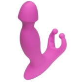Розовый стимулятор простаты с усиками - 15 см. - 4sexdreaM - в Пушкино купить с доставкой