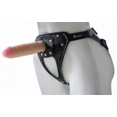 Универсальный мягкий пояс с насадкой Hard brutal BDSM-КОНСУЛ - 17 см. - LOVETOY (А-Полимер) - купить с доставкой в Пушкино