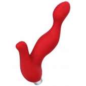 Красный силиконовый вибростимулятор простаты Proman - 12,5 см. - ToyFa - в Пушкино купить с доставкой