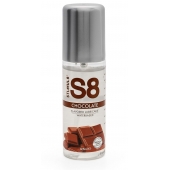 Смазка на водной основе S8 Flavored Lube со вкусом шоколада - 125 мл. - Stimul8 - купить с доставкой в Пушкино