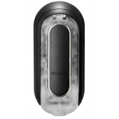 Черный мастурбатор Flip Zero с вибрацией - Tenga - в Пушкино купить с доставкой