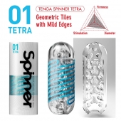 Мастурбатор SPINNER Tetra - Tenga - в Пушкино купить с доставкой