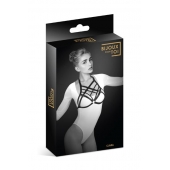 Черная упряжь на грудь Clara - Bijoux Pour Toi - купить с доставкой в Пушкино