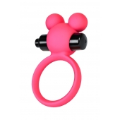 Розовое виброкольцо на пенис A-Toys - A-toys - в Пушкино купить с доставкой