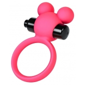 Розовое виброкольцо на пенис A-Toys - A-toys - в Пушкино купить с доставкой
