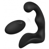 Черный вибромассажер простаты REMOTE BOOTY PLEASER - Dream Toys - в Пушкино купить с доставкой