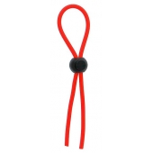 Красное эрекционное лассо с одной бусиной-утяжкой STRETCHY THIN LASSO - Dream Toys - в Пушкино купить с доставкой