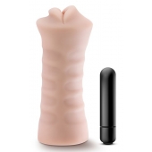 Телесный мастурбатор-ротик Angie - Blush Novelties - в Пушкино купить с доставкой