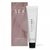 Лубрикант на водной основе Slow Sex Anal Play Gel - 30 мл. - Bijoux Indiscrets - купить с доставкой в Пушкино