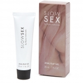 Лубрикант на водной основе Slow Sex Anal Play Gel - 30 мл. - Bijoux Indiscrets - купить с доставкой в Пушкино
