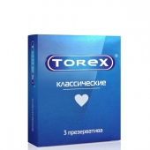 Гладкие презервативы Torex  Классические  - 3 шт. - Torex - купить с доставкой в Пушкино