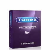 Презервативы Torex  Ультратонкие  - 3 шт. - Torex - купить с доставкой в Пушкино
