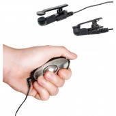 Черные электрические зажимы для сосков Shock Therapy Nipple Clamps - Pipedream - купить с доставкой в Пушкино