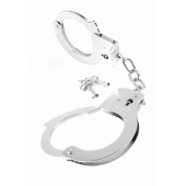 Металлические серебристые наручники Designer Metal Handcuffs - Pipedream - купить с доставкой в Пушкино