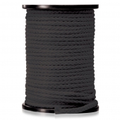 Черная веревка для связывания Bondage Rope - 60,9 м. - Pipedream - купить с доставкой в Пушкино