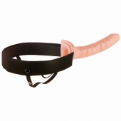Мужской полый страпон 10  Hollow Strap-On - 24 см. - Pipedream - купить с доставкой в Пушкино