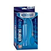 Синяя вакуумная помпа MENZSTUFF PENIS ENLARGER - Dream Toys - в Пушкино купить с доставкой