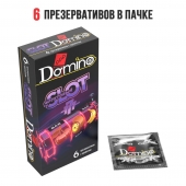 Ароматизированные презервативы DOMINO  Фруктовый слот  - 6 шт. - Domino - купить с доставкой в Пушкино