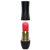 Клиторальный стимулятор-помада LIPSTICK - 9,3 см. - Dream Toys - купить с доставкой в Пушкино