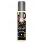 Лубрикант с ароматом трюфелей из белого шоколада и малины JO GELATO WHITE CHOCOLATE RASPBERRY TRUFFLE - 30 мл. - System JO - купить с доставкой в Пушкино