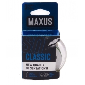 Классические презервативы в пластиковом кейсе MAXUS Classic - 3 шт. - Maxus - купить с доставкой в Пушкино