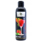 Интимный гель-смазка JUICY FRUIT с ароматом клубники - 200 мл. - БиоМед - купить с доставкой в Пушкино